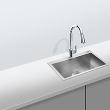 京东PLUS：KOHLER 科勒 25616+24339 不锈钢洗菜单槽+抽拉龙头套餐