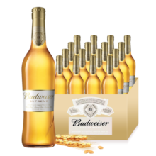 百威（BUDWEISER）百威金尊啤酒 Supreme 500ml*12瓶  麦芽精酿啤酒