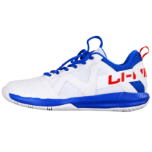 李宁（LI-NING）羽毛球鞋男款耐磨羽毛球训练运动鞋AYTQ023-1【经典配色】43/9.5