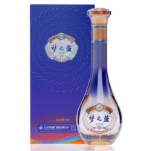 洋河 梦之蓝 乐享版 52度 绵柔型白酒 500ml 单瓶装