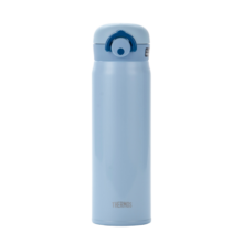 膳魔师（THERMOS）保温杯男女儿童水杯原装进口大容量杯子生日礼物团购定制刻字JNR 浅蓝色 500ml 进口
