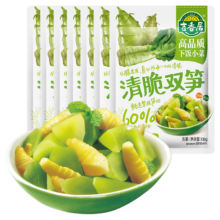 京东百亿补贴，PLus会员:吉香居 清脆双笋106g*3袋