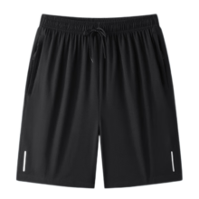 ELV GLT运动速干短裤男夏季新款时尚透气百搭休闲短裤 DS603灰色 3XL(约145-160斤)