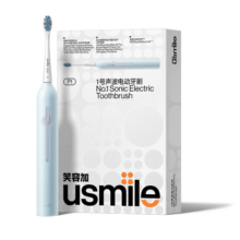 usmile笑容加电动牙刷 P1 成人全自动男女士1号刷声波震动充电式牙刷学生党 礼物礼盒 青春1号刷丨精灵蓝