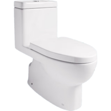 科勒（KOHLER）齐悦连体马桶五级旋风虹吸节水坐便器缓降座厕28867T1级水效坐便
