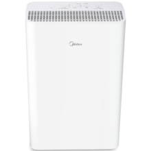 美的（Midea） 空气净化器除甲醛新风机家用小型负离子空气净化除雾霾烟味卧室换气除灰尘粉尘吸猫毛空气消毒机 【检测PM2.5】KJ230G-D46
