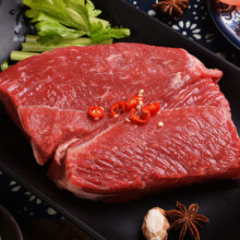 PLUS会员:恒都【原切】精选牛后腿肉  500g*2袋