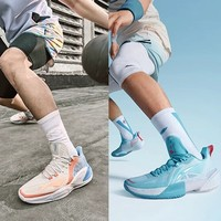 LI-NING 李宁 暴风8 low篮球鞋+轻速2篮球鞋