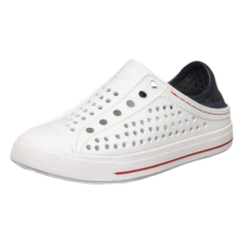 Skechers斯凯奇童鞋男童夏季透气一脚套网速休闲凉鞋洞洞鞋91995L