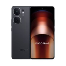 PLUS会员：iQOO Neo9 格斗黑 5G智能手机 12GB+256GB