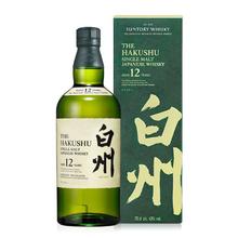 THE HAKUSHU 白州 12年 单一麦芽 日本威士忌 700ml 单瓶装