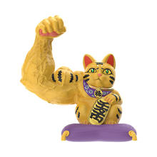 TOP TOY 草莓熊草莓冰系列手办/大力猫摆件款式自选 明盒/备品 大力猫猫系列-大橘大利猫（明）