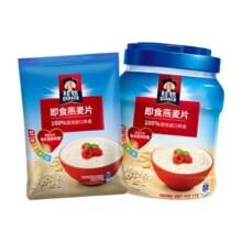QUAKER【专享】桂格  即食燕麦1000g罐+1000g袋