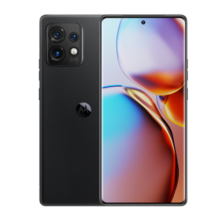 摩托罗拉moto X40 第二代骁龙8 165Hz四曲臻彩屏  IP68防水 125W闪充  5G手机 12GB+512GB 墨晶黑