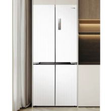 预售、PLUS会员：Midea 美的 M60系列 MR-535WUSPZE 风冷零嵌入式十字对开门冰箱 510L 白色