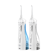博皓（prooral）便携式洗牙器水牙线冲洗器5025 天空蓝_晶莹透 （2支装）