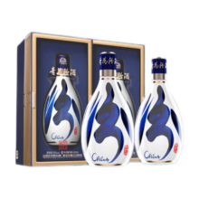 汾酒清香型白酒 53度 500mL 2瓶 青花30复兴版 双瓶装
