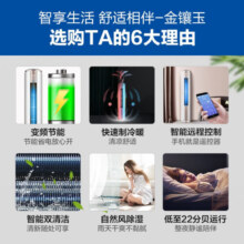 科龙(KELON) KFR-50LW/FM1-A3 2匹冷暖变频节能快速 智能圆柱立式柜机 2匹 三级能效