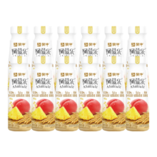 蒙牛（MENGNIU）阿慕乐风味发酵乳 燕麦混合味210g*12瓶 *4件