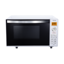 东芝（TOSHIBA）ER-SS17ACNW日本在售款家用台式小型多段900W智能变频一键快速加热平板微波炉可解冻 20L