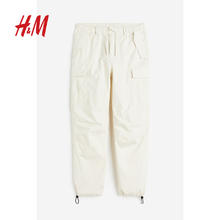 H&M H男装休闲裤多口袋工装裤长裤1106189