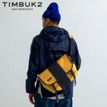 TIMBUK2斜挎包潮流邮差包男时尚拼接挎包休闲骑行包信使包女友礼单肩包 香橼黄 S