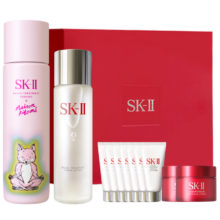 PLUS会员、百亿补贴：SK-II 限定小狐狸神仙水230ml精华液+赠精莹露160ml+面霜15g*2+洁面20g*6