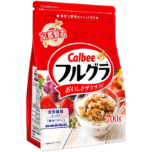 再降价、PLUS会员：Calbee 卡乐比 经典水果燕麦片700g*4件