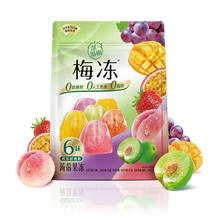 消灭小红包：LIUM 溜溜梅 蒟蒻水果果冻 400g*1袋