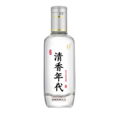 劲牌 清香年代 光瓶装 42度 100ml 单瓶装