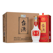 MOUTAI 茅台 酒 茅台台源 53度酱香型白酒整箱礼盒酒口粮 收藏自饮 53度 500mL 6瓶 整箱装