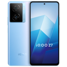 vivoiQOO Z7 12GB+256GB原子蓝120W超快闪充等效5000mAh强续航6400万像素OIS光学防抖5G电竞手机iqooz7