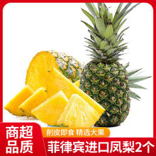 微笑果园 进口凤梨大果1个