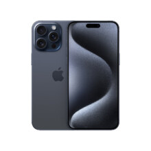 plus会员:Apple iPhone 15 Pro Max (A3108) 256GB 蓝色钛金属
