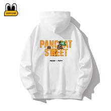 百亿补贴：PANCOAT 盼酷 秋季时尚百搭加绒洋气情侣宽松百搭连帽ins男女同款卫衣
