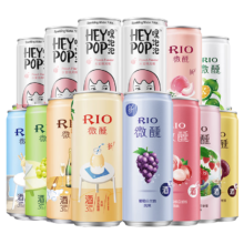 京东百亿补贴：锐澳（RIO）洋酒 预调 鸡尾酒 果酒 微醺 330ml*10罐+气泡水*4罐（随机发货）