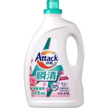 再降价、88VIP：Attack 洁霸 花王 洁霸酵素洗衣液 3kg