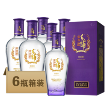 劲牌毛铺苦荞酒 端午节送礼送长辈 露酒紫荞 45度 500mL 6瓶 整箱装