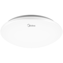 美的（Midea）LED吸顶灯卧室灯儿童房过道走廊厨房阳台灯现代简约灯具全白16瓦