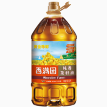 百亿补贴！香满园 黄金珍鲜纯香菜籽油食用油 5L