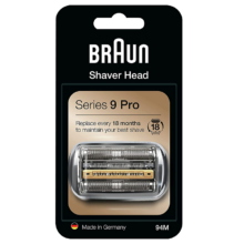 PLUS会员、需首购：BRAUN 博朗 尊享9系Pro 剃须刀配件 94M刀头网膜组合