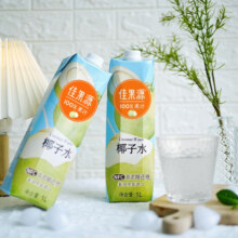 泰国原装进口 Goodfarmer 佳果源 NFC椰子水 1L*4瓶
