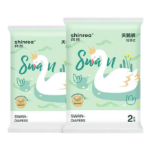 PLUS会员：shinrea 爽然 天鹅系列拉拉裤XL*4片