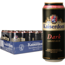 Kaiserdom黑啤酒500ml*24听 整箱装 德国原装进口 春日出游199元