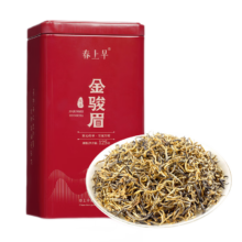 plus会员:春上早 特级金骏眉 红茶 125g 1罐