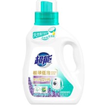 plus会员:超能 植翠低泡洗衣液套装750g+500g+100g*2