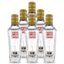 全兴大曲 【6瓶装】浓香型纯粮酿造白酒回味经典小酒高度 52度 100mL 6瓶
