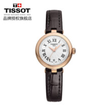 天梭（TISSOT）瑞士手表 小美人系列腕表 皮带石英女表 T126.010.36.013.003550元