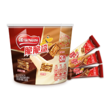 plus:雀巢（Nestle）脆脆鲨威化饼干混合口味桶装330g