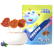 小鹿蓝蓝_山楂果然棒蓝莓味 宝宝山楂棒零食山楂果脯蜜饯鲜果制作 106g
